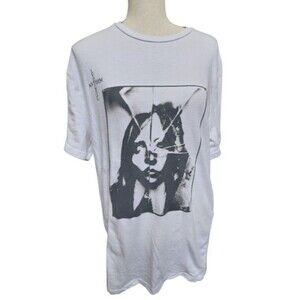 Lady Gaga Mayhem White Tee Size Medium Band Rock Pop